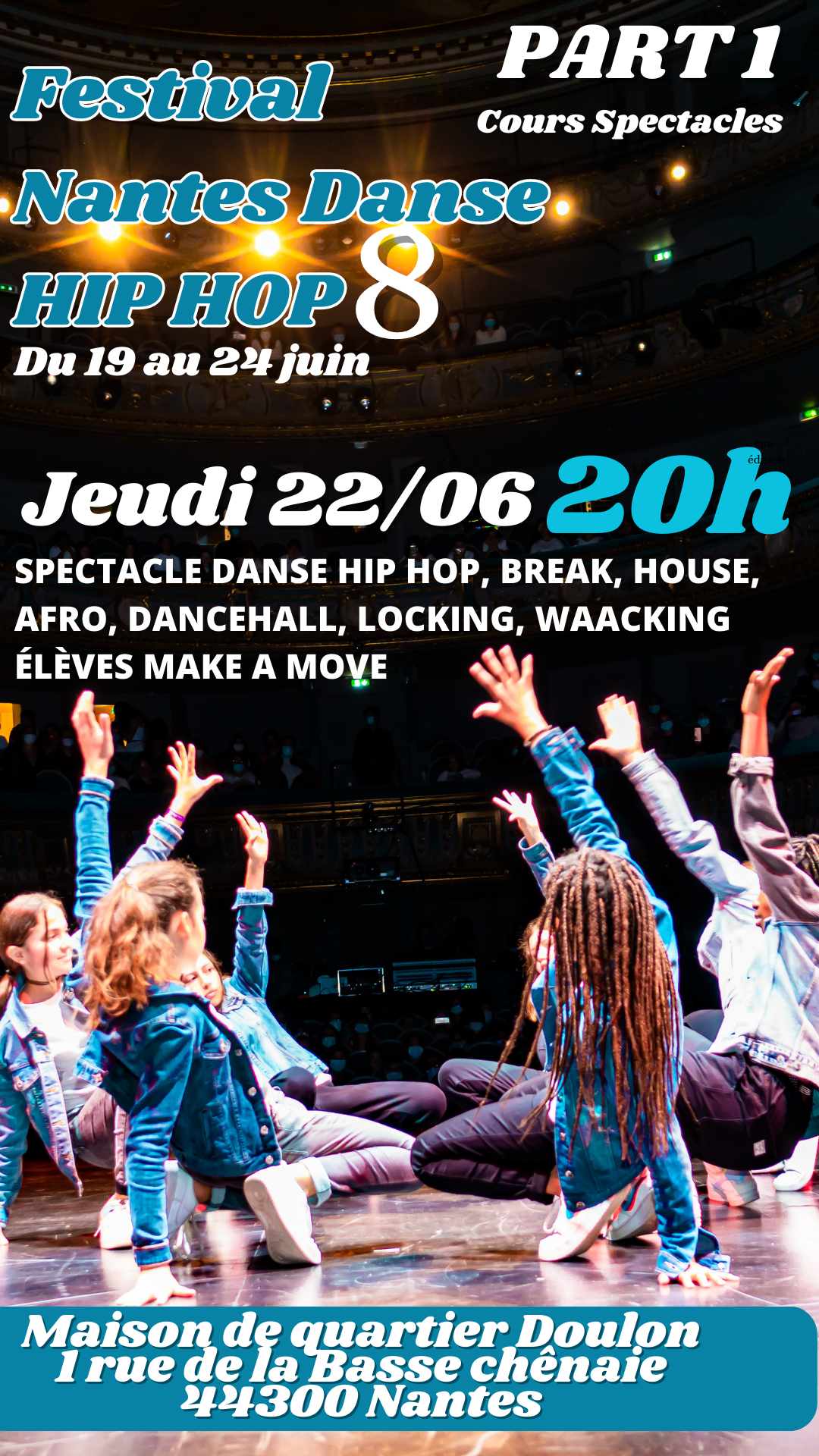 Spectacle danse chorégraphique
