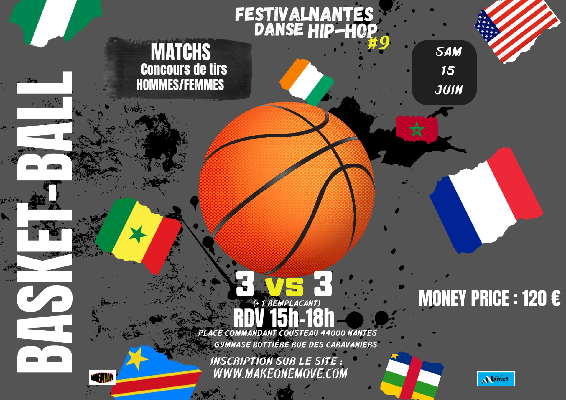 Affiche basket