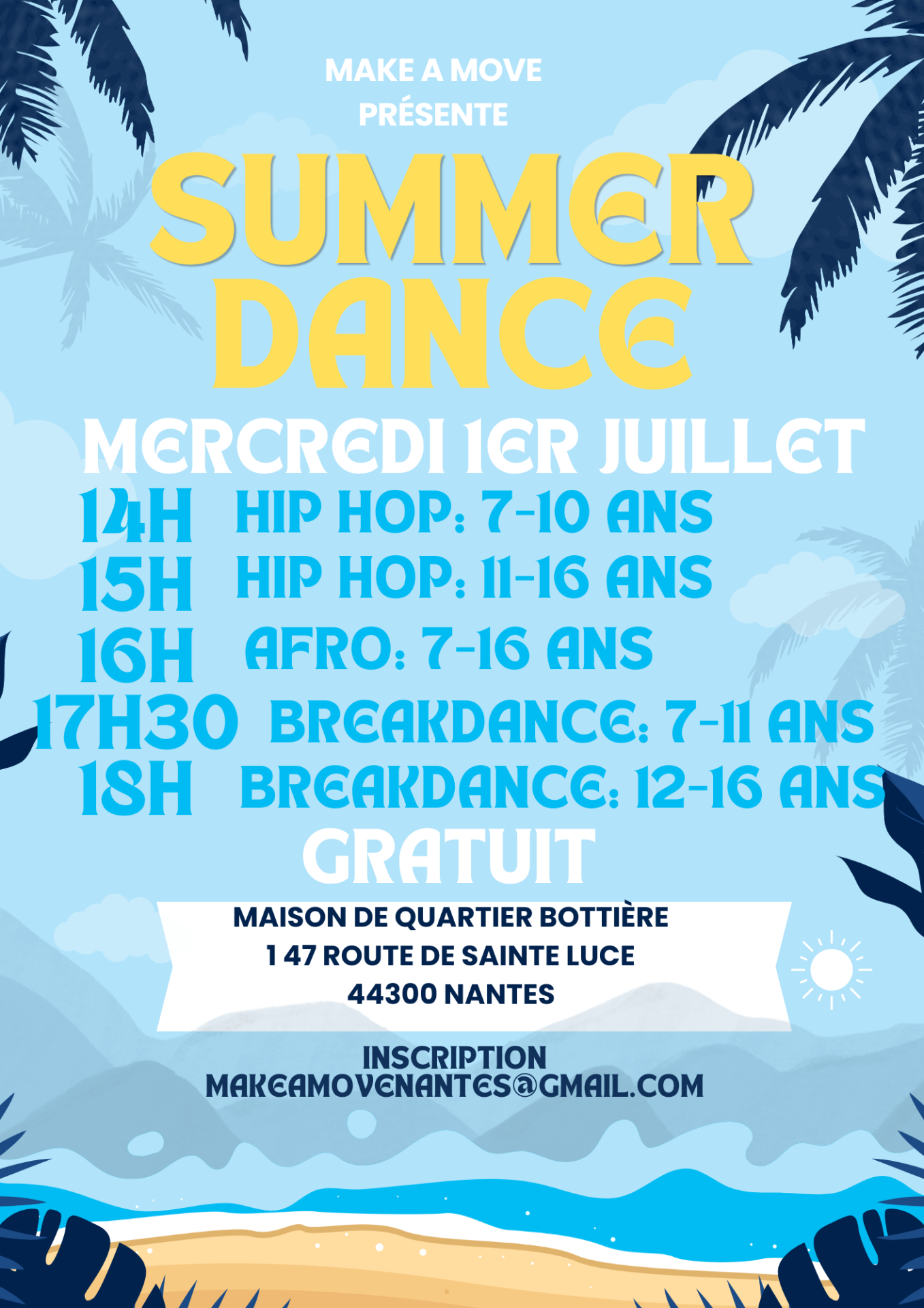 Summer dance 1er juillet