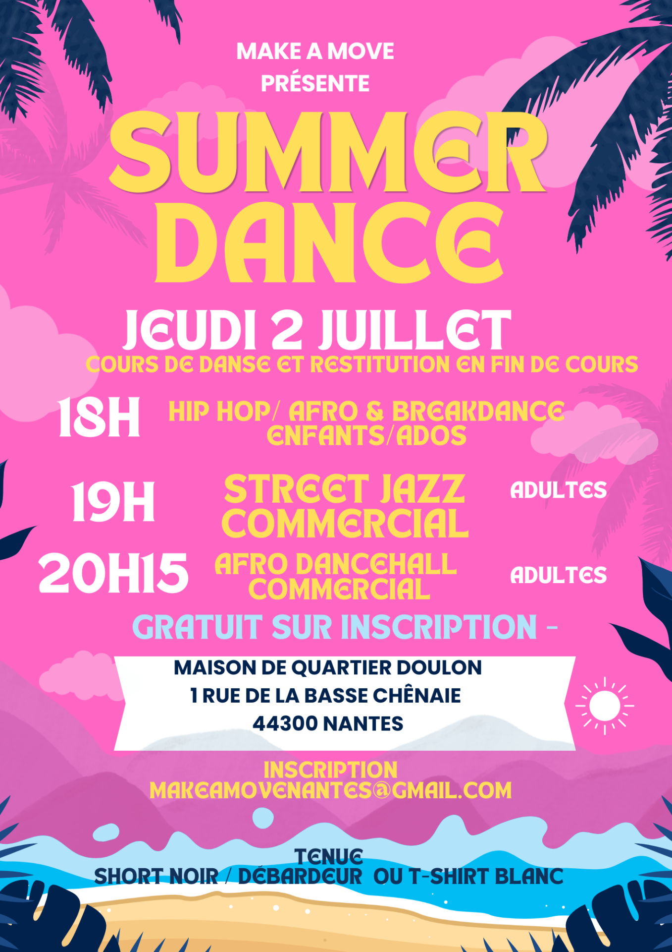 Summer dance 2 juillet